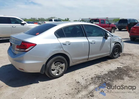 2015 Honda Civic Lx z USA, uszkodzony, nr VIN 19XFB2F56FE051666
